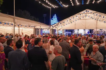 Gran ambiente el primer día de feria