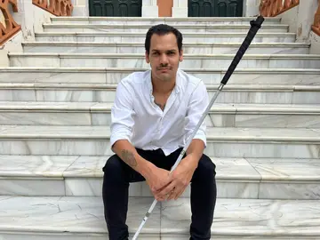 Ionut Acín en la Casa Colón.