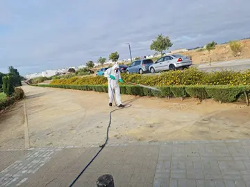 Fumigación con biocidas