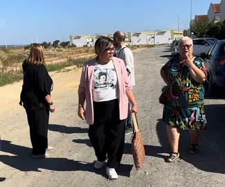 Monica Rossi en Marismas del Odiel