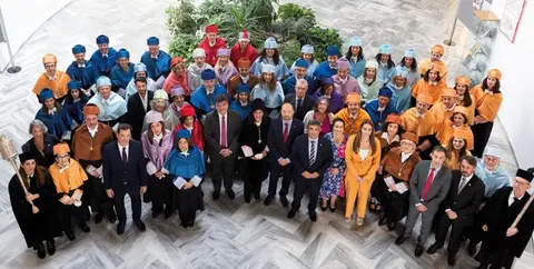 Foto de familia de la inauguración del Curso 23-24