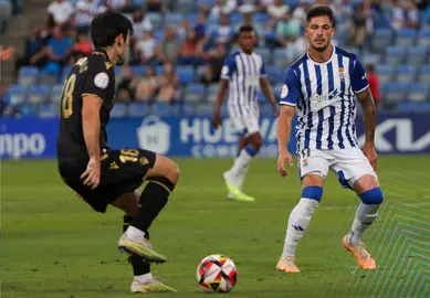 El Recreativo ante el Castellón.