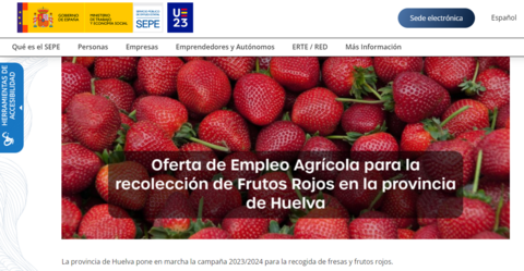 Captura de pantalla de la oferta