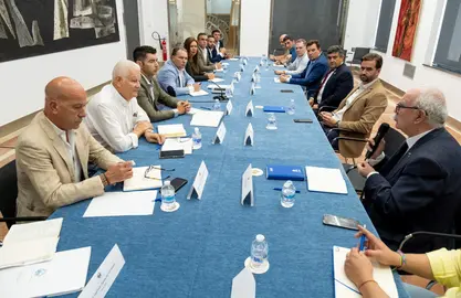 Primera reunión de la Comisión en la Diputación