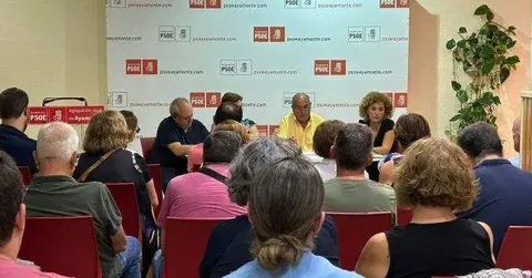 Reunión socialista en Ayamonte