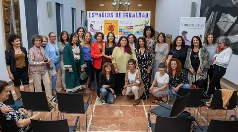 Participantes en el Día de las Escritoras