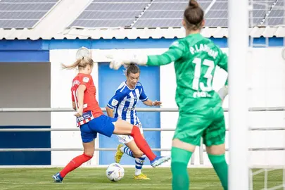 Un avance del Sporting de Huelva ante el Atlético de Madrid.
