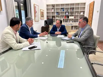 Reunión Toscano con Carmelo Romero