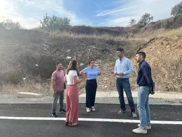Visita a la carretera Montes San Benito