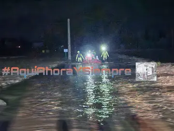 Evacuaci&oacute;n de vecinos en Trigueros