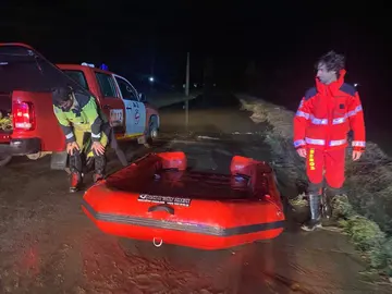 Actuaciones de rescate en Trigueros del Consorcio Provincial de Diputaci&oacute;n