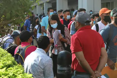 Selección de temporeros el pasado año