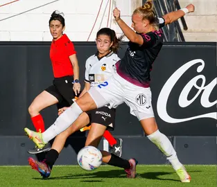 El Sporting en Valencia.