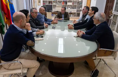 Un momento del encuentro con CSIF