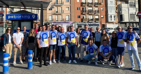 Plantilla de trabajadores de PalParking