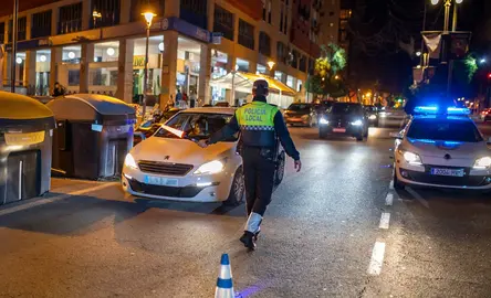 Control policial en la capital