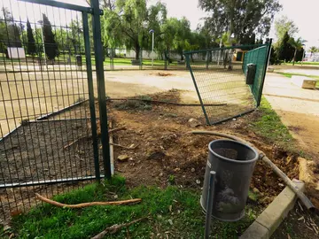 Zonas da&ntilde;adas con peligro evidente