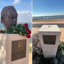 Antes y después del los actos vandálicos