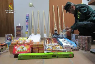 Incautaci&oacute;n de petardos