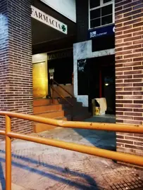 Una persona sin hogar, alojjada en Pablo Rada.