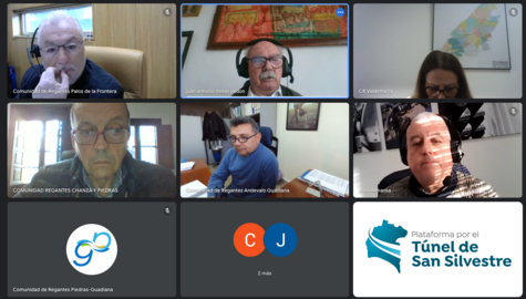 Reunión virtual de las comunidades de regantes