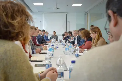 Reuni&oacute;n Alcaldes en SEPE (2)