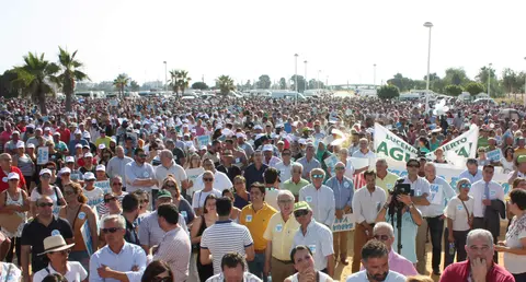 Manifestación por los regadíos