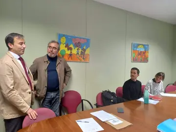 Un momento de la reunión