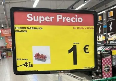 Oferta gancho de Carrefour