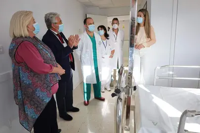 Visita de autoridades sanitarias