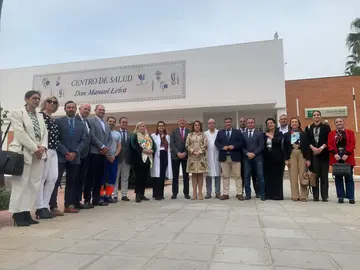 inauguración Centro Salud Palos 