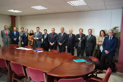 Firma convenio entidades bancarias con la Agencia Provincial