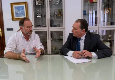 García-Palacios Álvarez y David Toscano