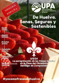 Cartel del acto en Santiago de Compostela