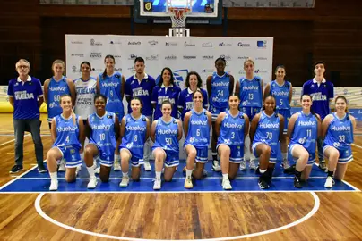 El equipo femenino del Ciudad de Huelva.