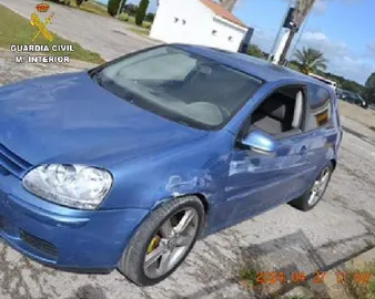 Vehículo interceptado