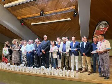Foto de familia en el acto celebrado en el Foro Iberoamericano