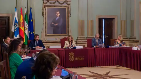 Presidencia del Pleno celebrado hoy
