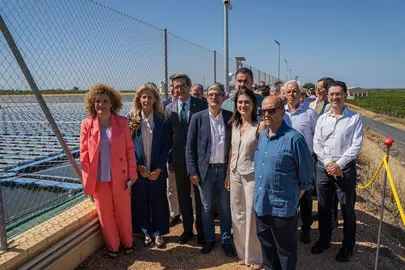 Acto en la Comunidad de Regantes