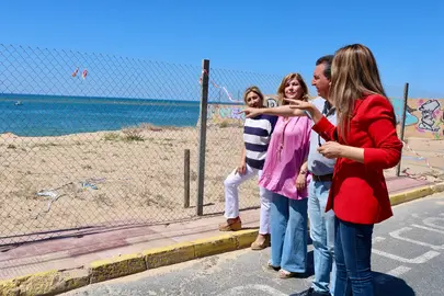 Visita a la playa de El Portil