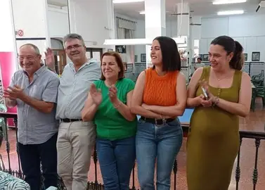 Homenaje en el club del Pensionista