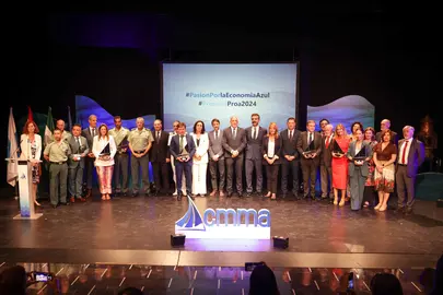 Foto de familia de los premios Proa