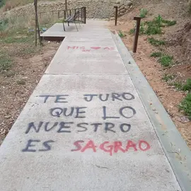 Pintadas en el sendero