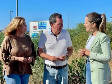 González, junto a Centeno y Verano