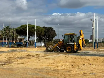 Desbroce del recinto Colombino