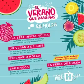 Cartel del Verano en Holea