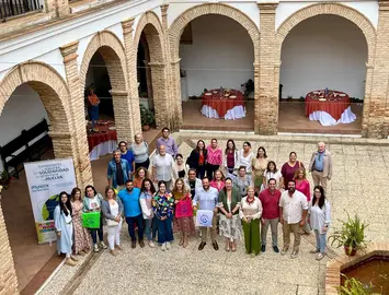Foto de familia de la Jornada Evaluación Trigueros