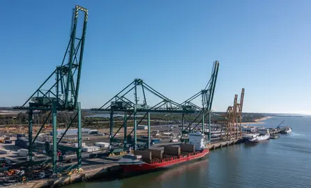 Muelle Sur Puerto de Huelva