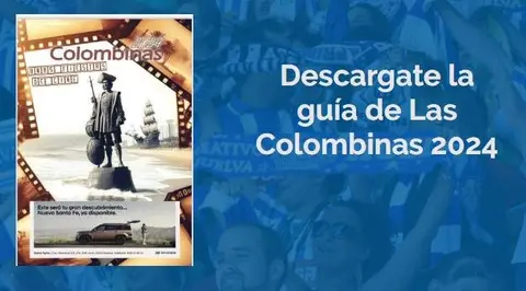 Captura de pantalla con la Guía de Colombinas 2024