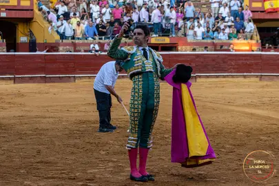 Perera, con el único triunfo de la tarde, una oreja